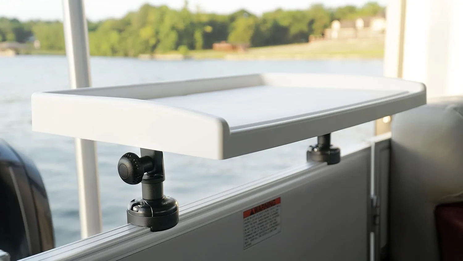 RAILBLAZA Pontoon Boat Fillet Table, Perfect Fish Cutting Station with Easy Installation and Secure Locking System