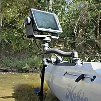RAILBLAZA Unisex Adult ND-275 Garmin Fishfinder Mount Low Profile, Multicoloured, Standard