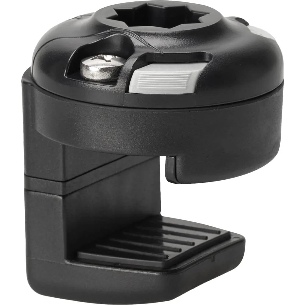 RAILBLAZA Pontoon Boat Square Rail Mount for Top Rail, Mount Fillet Table, Drink Holders, StowPod, Rod Holders and More