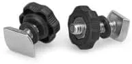 RAILBLAZA QuickGrip Kayak Paddle Holder Clip with Trackmount for Paddle Pole or Landing Net Storage