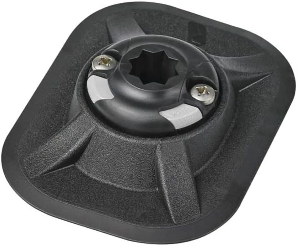 RAILBLAZA Gray Ribport Inflatable Boat Dinghy with Self-Adhesive Pad, Attach Rod Holders, Drink Holders