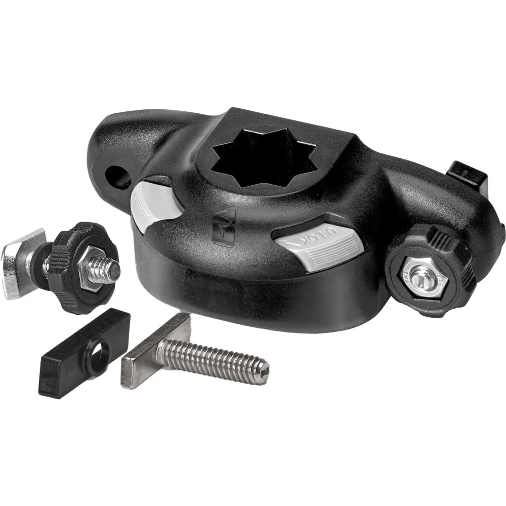 RAILBLAZA SidePort Tracloader 90 Degree Gunnel Track Mount for Boats, Compatible with Tracker, Crestliner, Lund