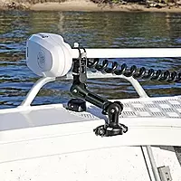 RAILBLAZA Trolling Motor Mount Stabilizer for Bow Mount Trolling Motor, Compatible with Tracker, Crestliner