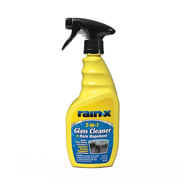 Rain-X 2-in-1 Glass Cleaner and Rain Repellent, 23 oz.