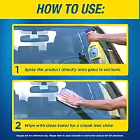 Rain-X 2-in-1 Glass Cleaner and Rain Repellent, 23 oz.