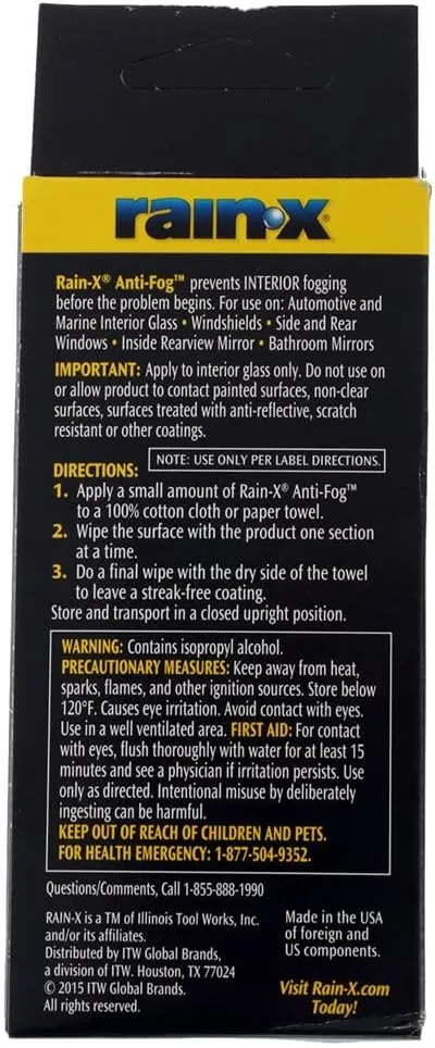 Rain-X AF21106D Glass Cleaner 3.5 Ounces