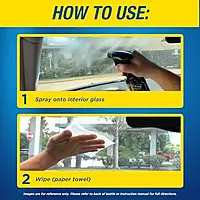 Rain-X 630046 Interior Glass Anti-Fog, 12 oz - Prevents Fogging of Interior Glass and Mirrors