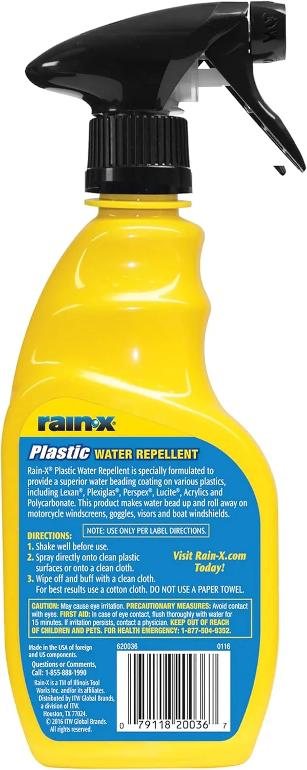Rain-X 620036 Plastic Treatment - 12 fl oz Spray