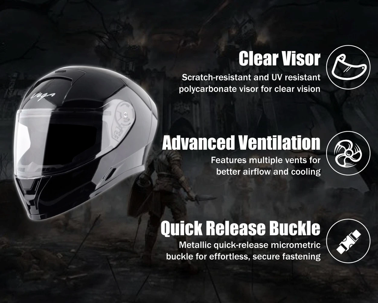 VEGA RANGER DX BLACK C/V (L) VEGA RANGER DX BLACK C/V (L)