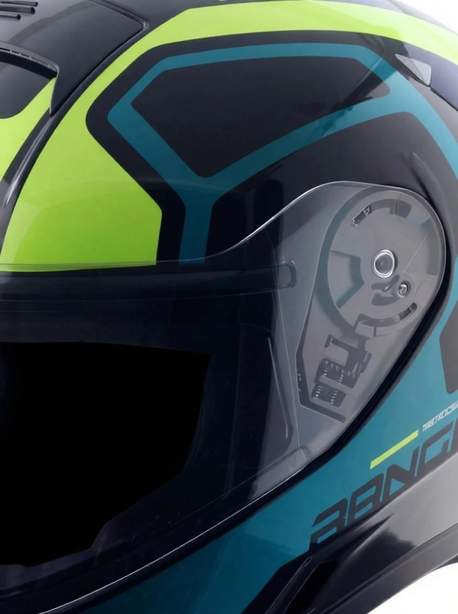 VEGA RANGER DX CREW BLACK NEON YELLOW C/V (L)