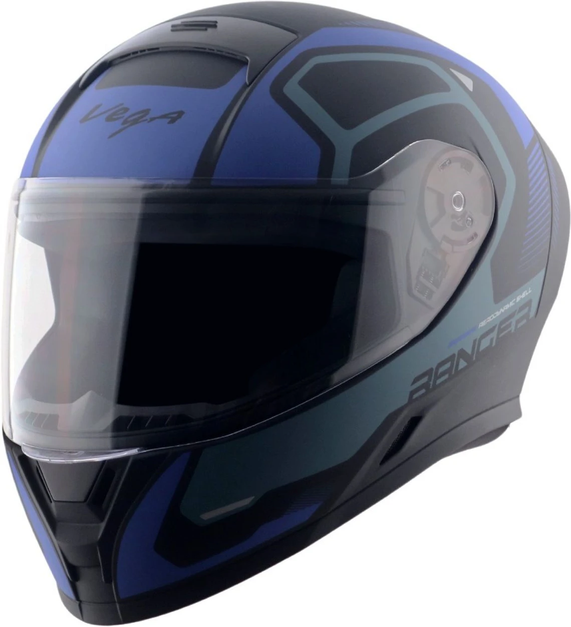VEGA RANGER DX CREW DULL BLACK M.BLUE C/V (L) VEGA RANGER DX CREW DULL BLACK M.BLUE C/V (L)