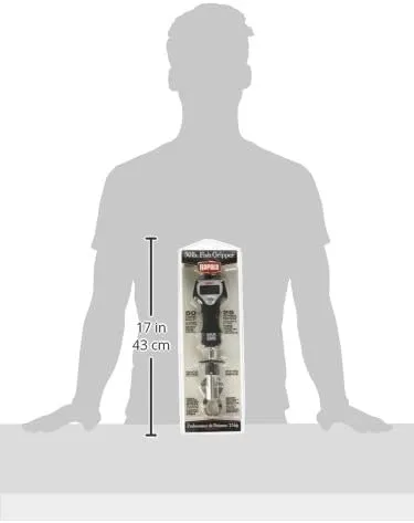 Rapala 227863 50lb Digital Fish Gripper Scale - Black/Silver