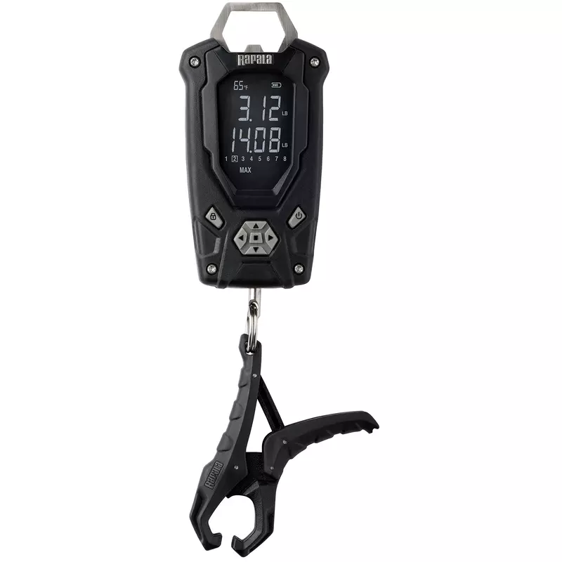 Rapala RHCDS50 High Contrast Digital Scale, Black, 50 lbs.
