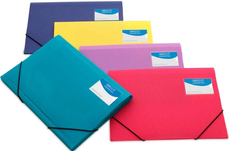 3-FLAP FOLIO WLT SOLID ASSD RAPESCO 0720