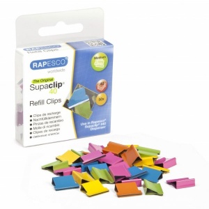 SUPACLIP REFILL CLIPS RAPESCO MC