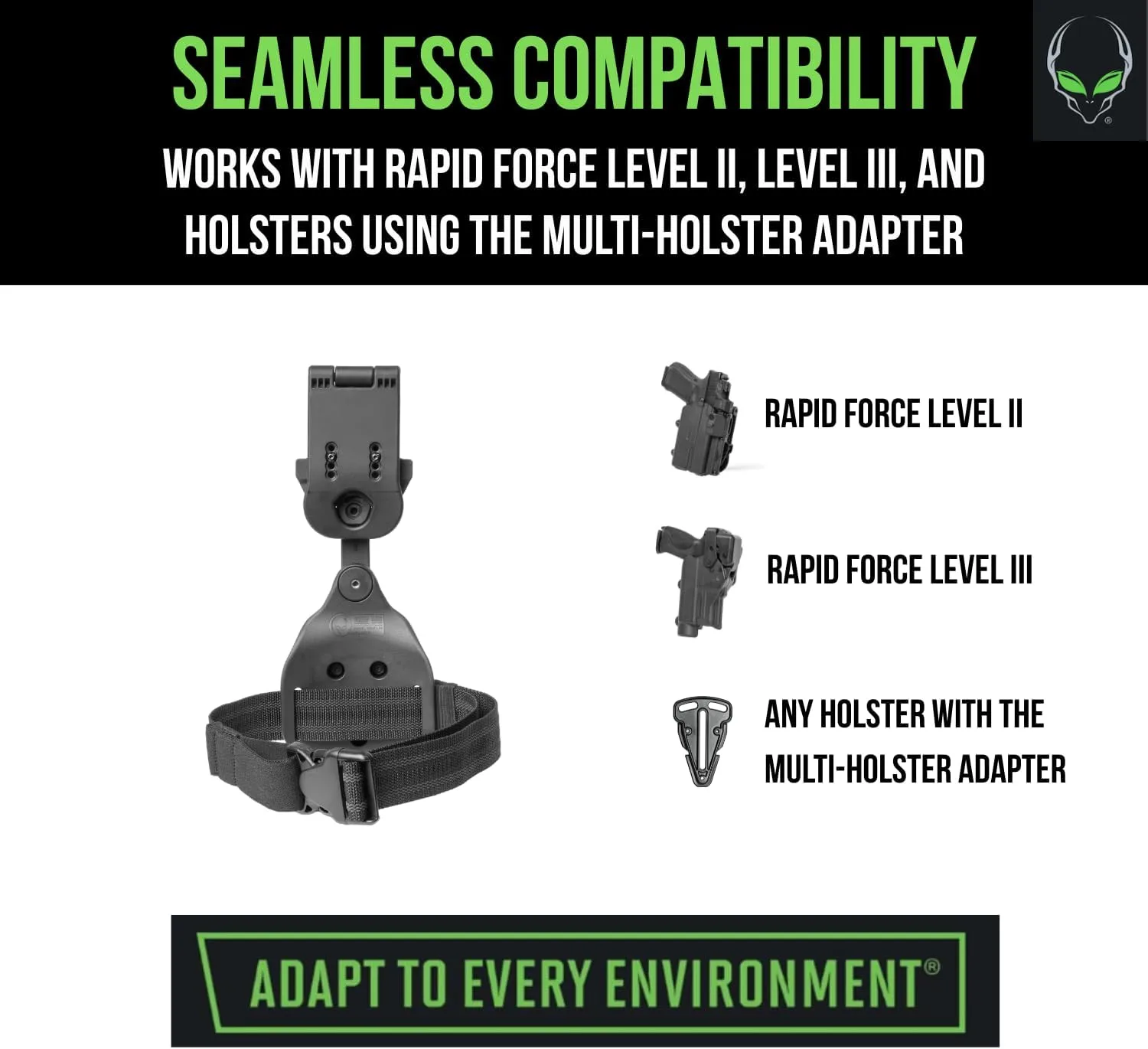 Rapid Force Expansion - Swivel Drop Leg
