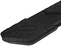 Raptor Series Running Boards Steps 5in Treadsteps Black Aluminum Compatible with Crew Cab 19-26 Ranger