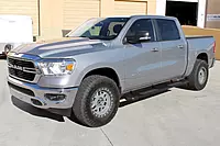 Raptor Series Running Boards Steps 6in OEM Style Black Aluminum Compatible with 05-23 Tacoma Extended Cab/Access Cab