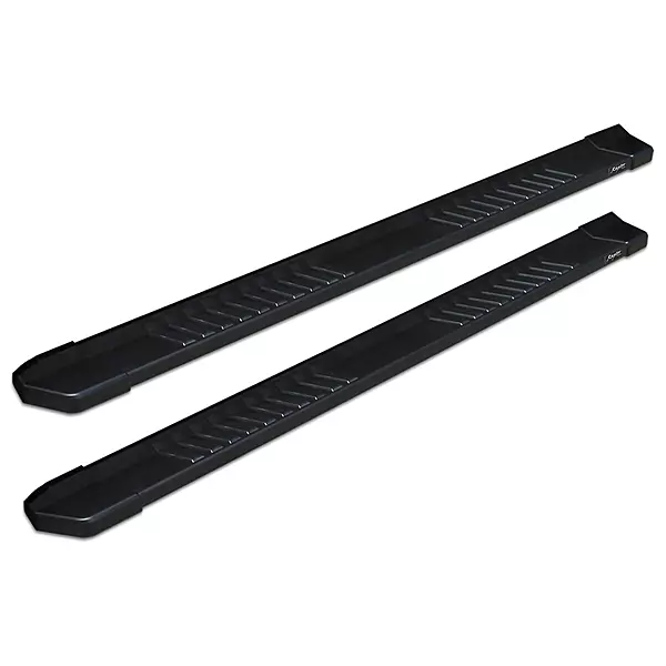 Raptor Series Running Boards Steps 6in OEM Style Black Aluminum Compatible with 05-23 Tacoma Extended Cab/Access Cab