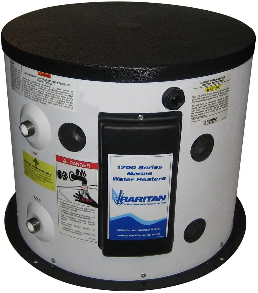 Raritan 12-Gallon Hot Water Heater w/Heat Exchanger - 120v