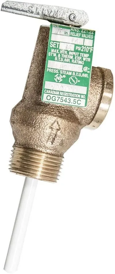 Raritan Pressure Relief Valve - 75 PSI