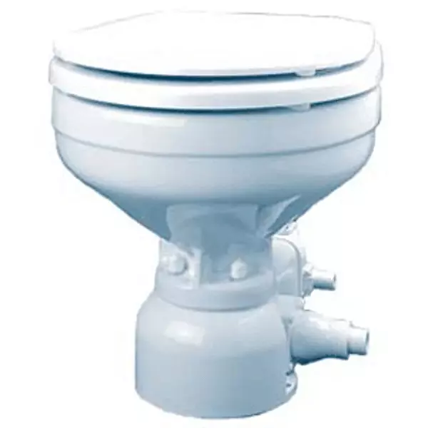 Raritan Sea Era Electric Toilet - Household Style - Integral Pump - Straight & 90° Discharge - 12v