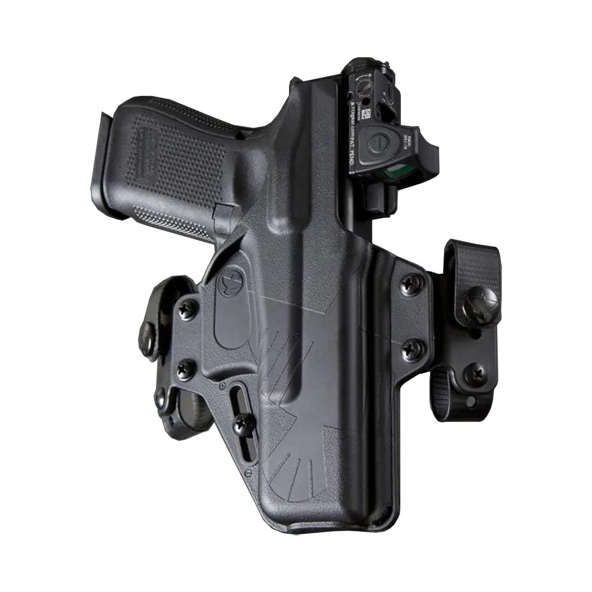 Raven Concealment Perun Holster Quick Mount Straps, Black, NSN N, PXQMSMP