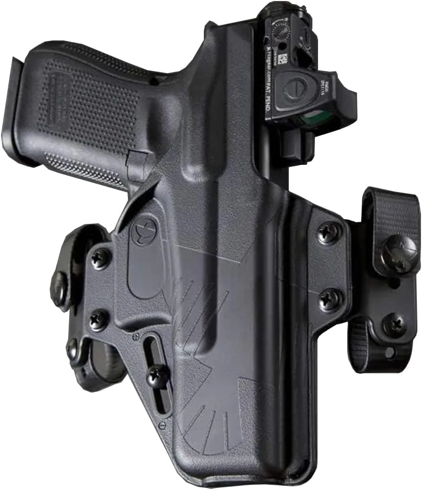 Raven Concealment Perun Holster Quick Mount Straps, Black, NSN N, PXQMSMP