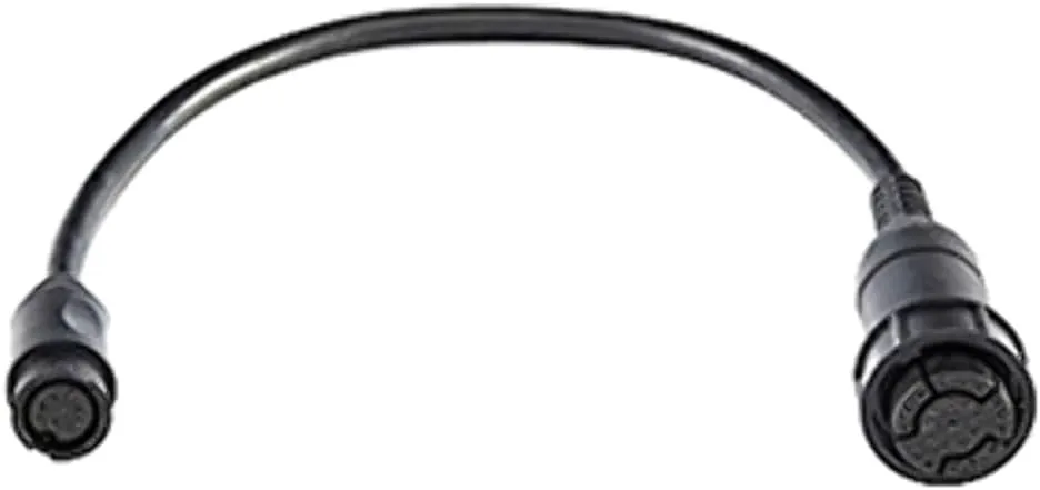Raymarine Axiom RealVision 3D to 9-Pin DownVision Transducer Adapter Cable, Black, Small