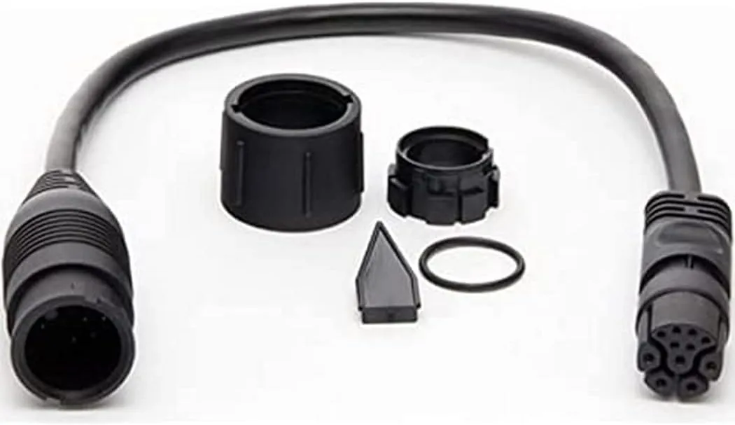 Raymarine A80496 Transducer Adapter Cable, Axiom Pro RVX 11-pin to CP370 8-pin, Black
