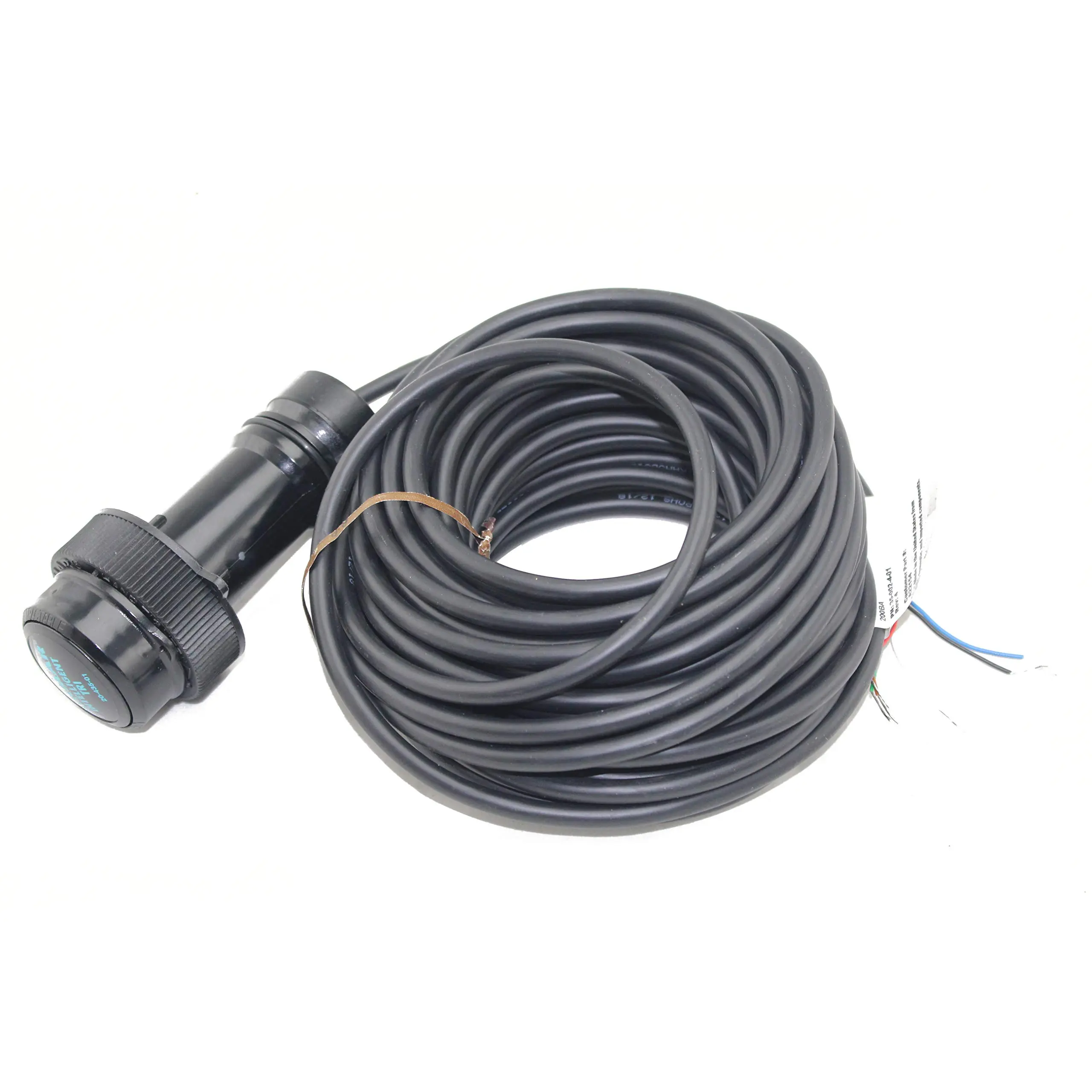 Raymarine A22154 DST800 Triducer Transducer - Depth, Speed & Temperature, Nylon Thru-Hull, Black