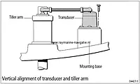 Raymarine Rotary Rudder Reference Transducer