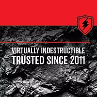 Rayovac - DIY3AAA-BE Virtually Indestructible LED Flashlight, 300 Lumen Waterproof Tactical Flashlight