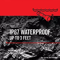 Rayovac - DIY3AAA-BE Virtually Indestructible LED Flashlight, 300 Lumen Waterproof Tactical Flashlight