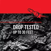 Rayovac - DIY3AAA-BE Virtually Indestructible LED Flashlight, 300 Lumen Waterproof Tactical Flashlight