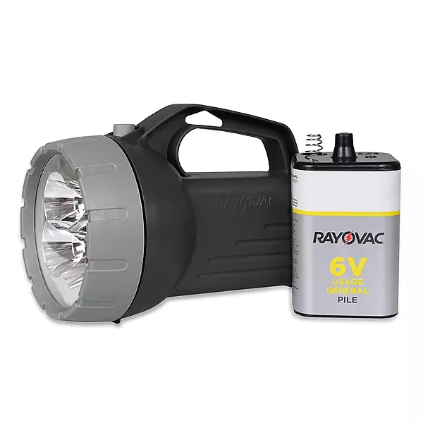 RAYOVAC Floating LED Lantern Flashlight, 6V Battery Included, Superb Battery Life, Floats for Easy Water Recovery