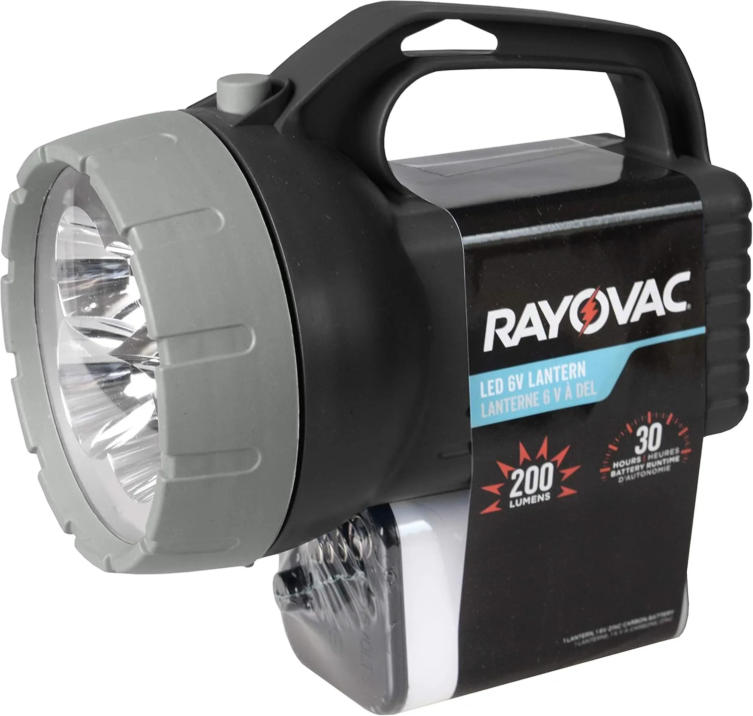 RAYOVAC Floating LED Lantern Flashlight, 6V Battery Included, Superb Battery Life, Floats for Easy Water Recovery