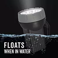 RAYOVAC Floating LED Lantern Flashlight, 6V Battery Included, Superb Battery Life, Floats for Easy Water Recovery