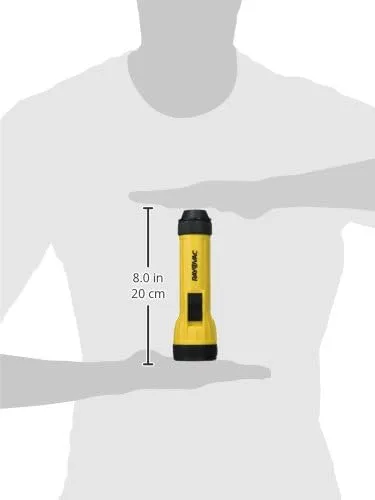 Rayovac Industrial 2D LED Flashlight, I2DLED-B