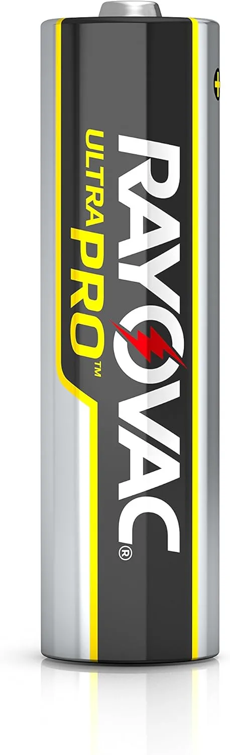 Rayovac AA Batteries, Ultra Pro Double A Battery Alkaline, 24 Count 24 Count (Pack of 1)