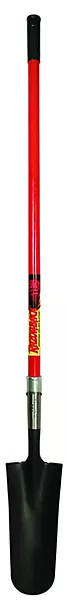 RAZOR-BACK 47602 14-In Drain Spade With Fiberglass Handle And Cushion Grip