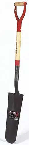 RAZOR-BACK 16" H x 6" W Drain Spade with 29" Wood D-Grip Handle