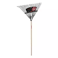 Razorback 2.13" x 24" x 68" Fiberglass Handle Steel Rake