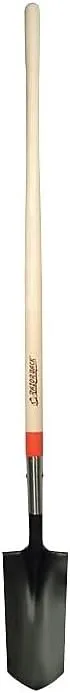 UnionTools 47115 Razorback Openback/Ditch Long Handle Shovel Hardwood 48" Industrial Gauge 5" X 11.5 "