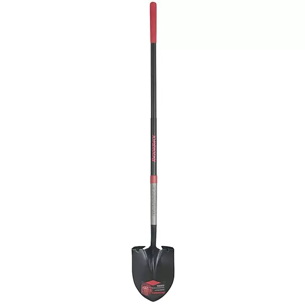 AMES 2594400 Fiberglass Handle Super Socket Digging Shovel