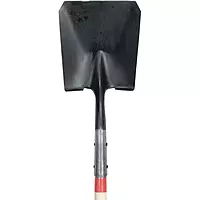 Union Tools Square Point Digging Shovels - s2cb48s lhsp Closed Back Shovel Razor Back