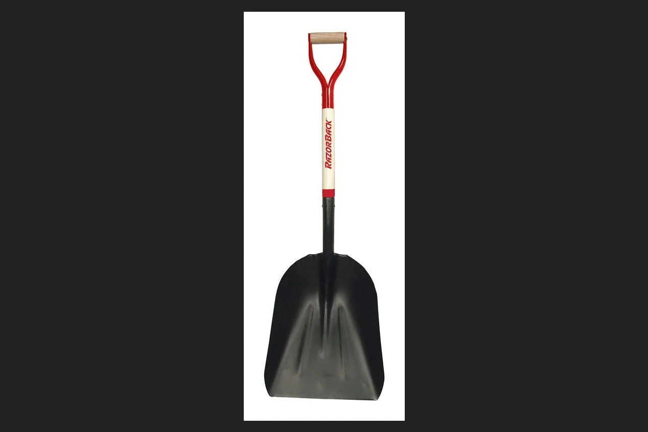 Razor-Back Steel Multicolored Scoop
