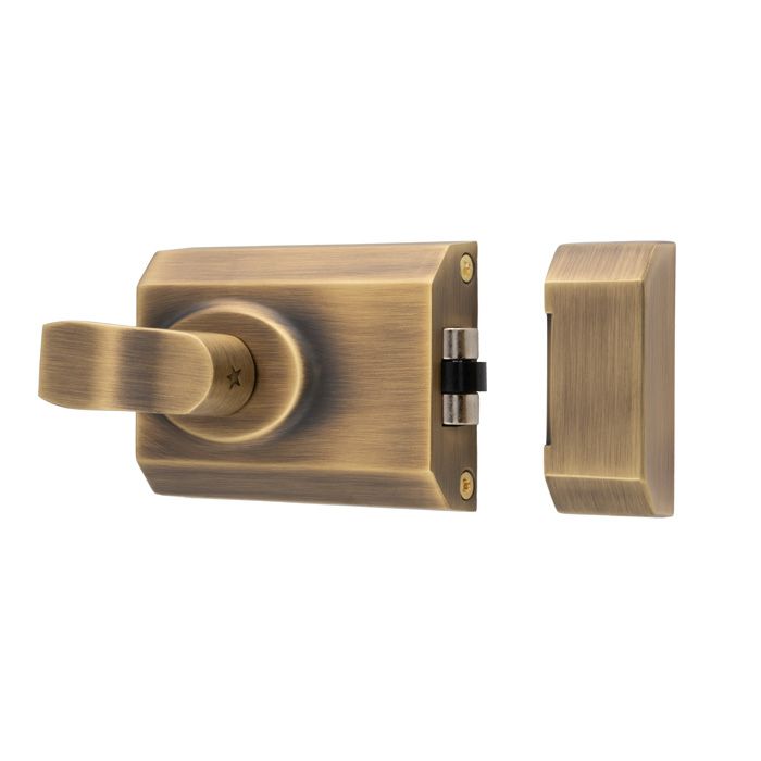 Carlisle Brass Contract Rim Cylinder Rollerbolt Nightlatch
