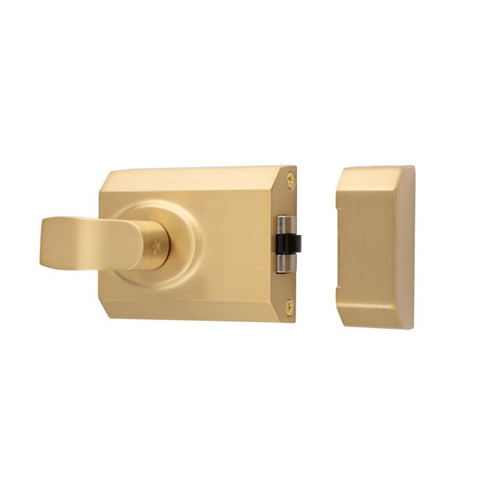 Carlisle Brass Contract Rim Cylinder Rollerbolt Nightlatch