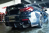 BMW M3 F80 / M4 F82 SM Style Carbon Fiber Rear Diffuser & Lip Kit (2014β2020)